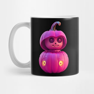 Halloween pink pumpkin Mug